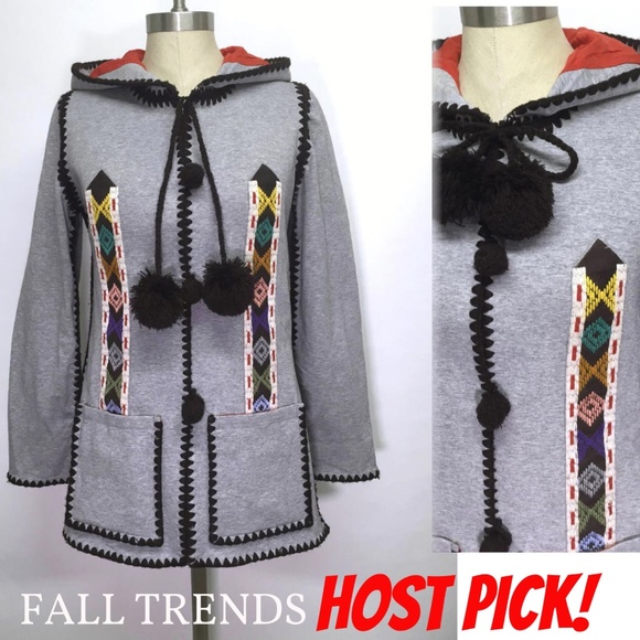 Vava by Joy Han Jackets & Blazers - VaVa JOY HAN AMRA Cotton Spandex HOODED Jacket S